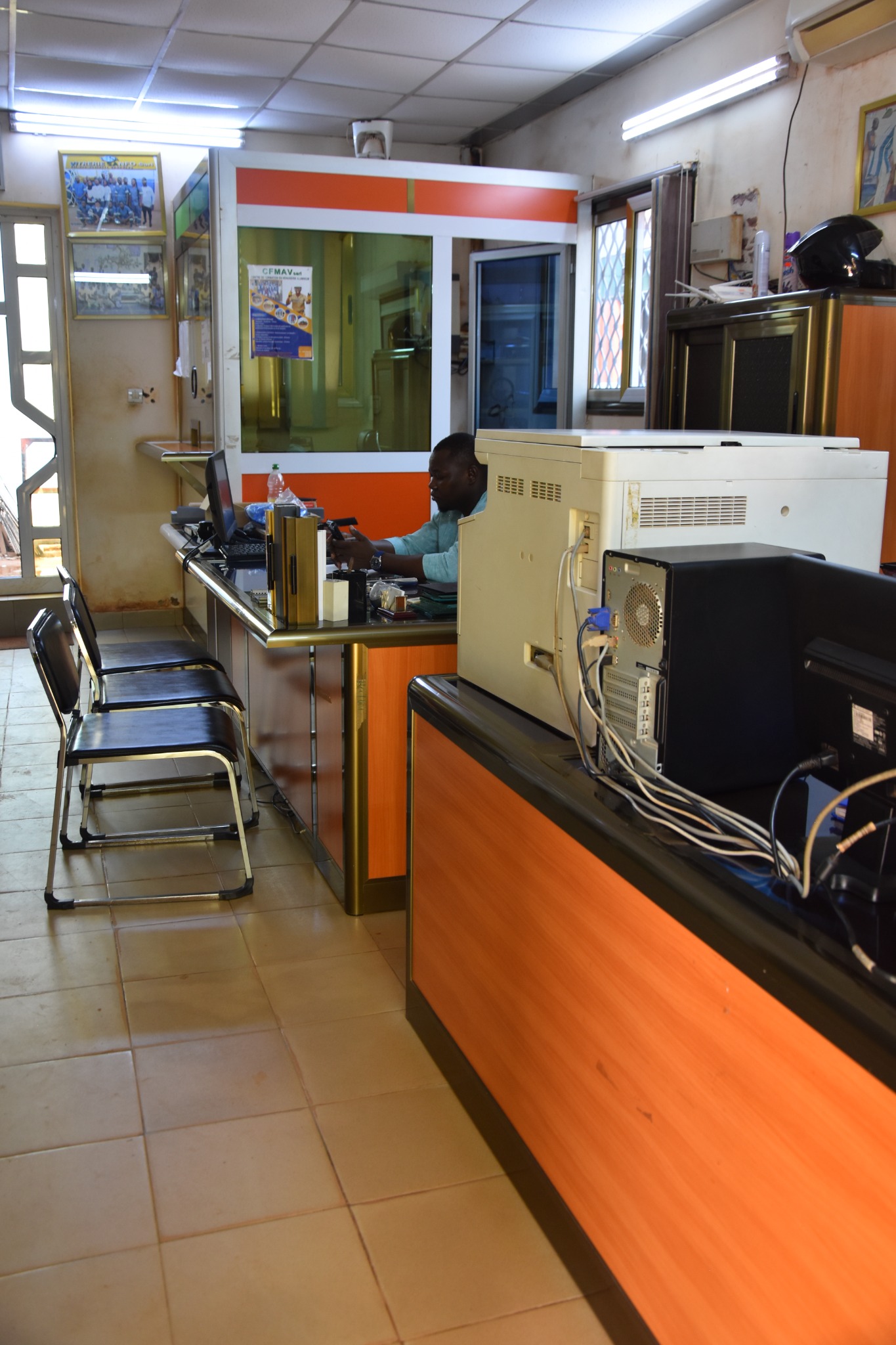 Espace d’accueil et de conception