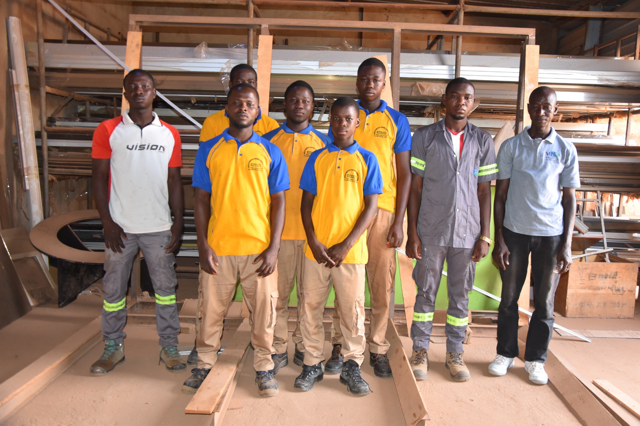 Apprenants et encadreurs réunis en atelier