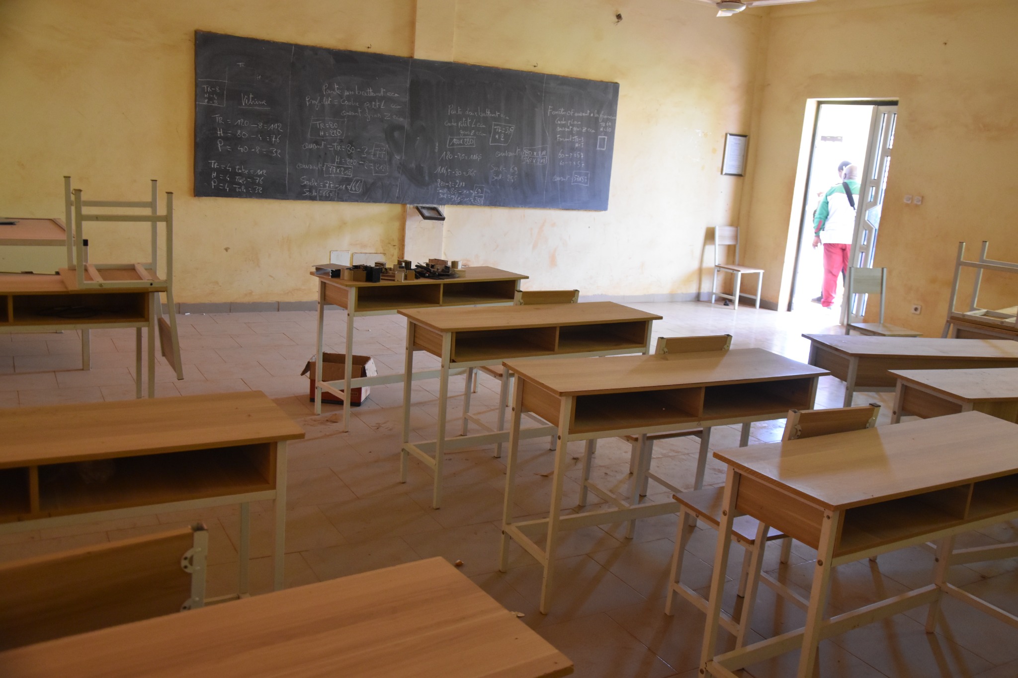Une salle dédiée aux bases techniques